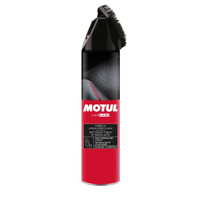 MOTUL/Koltuk Kumaş Döşeme Temizleme Spreyi ( Fırçalı ) Car Care  Fabrıc & Upholstery Clean 500ML