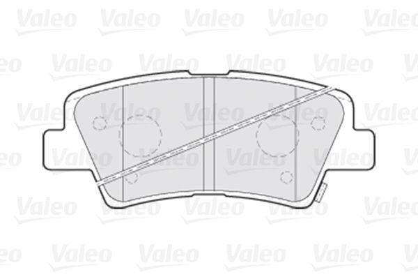 VALEO 670301 Arka Fren Balatası Accent Blue	583021RA30