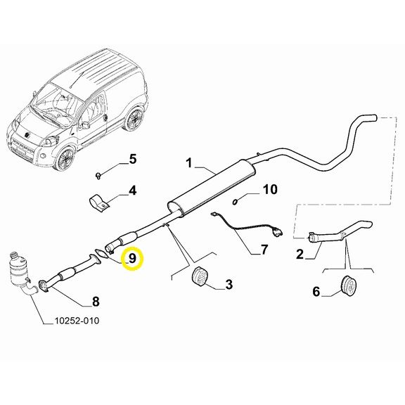 OPAR 50547673 Fiat Egea Sızdırmaz Conta