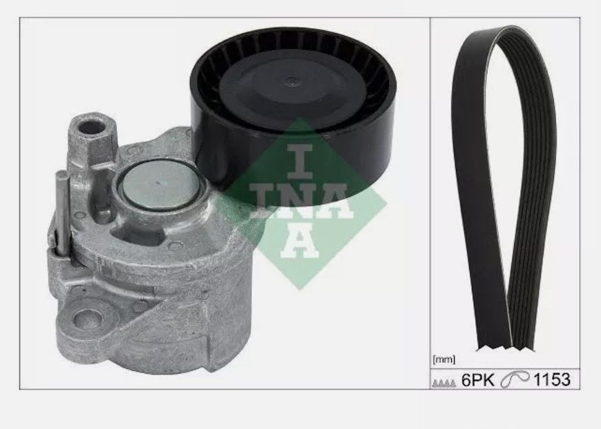 INA 529037910 V Kayış Kütüklü Gergi Seti  1631627780