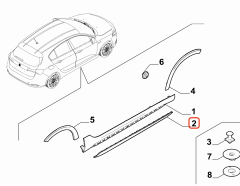 Fiat Egea Sağ Alt Çıta 735740633