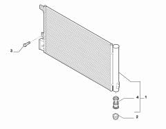 Fiat Linea Klima Radyatörü OPAR 51934406 / 46819261