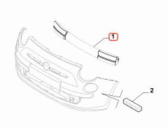 Fiat 500 Ön Tampon Darbe Emici Köpük Ricambi 52007760