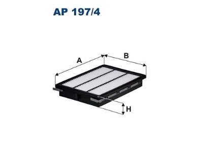 FILTRON AP197/4 Hava Filtresi 28113D3300