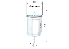 BOSCH 0450905908 Yakıt Filtresi 30817997