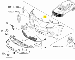 Alfa Romeo Giulietta Ön Tampon 156117403