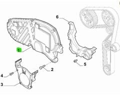 Fiat Egea Triger Kapağı OPAR 55263775