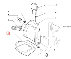 Fiat Fiorino Ön Koltuk Dolgu Süngeri OPAR 55174527