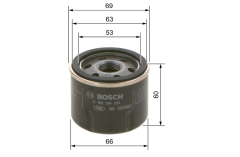 BOSCH 0451104025 Yağ Filtresi 8200257642