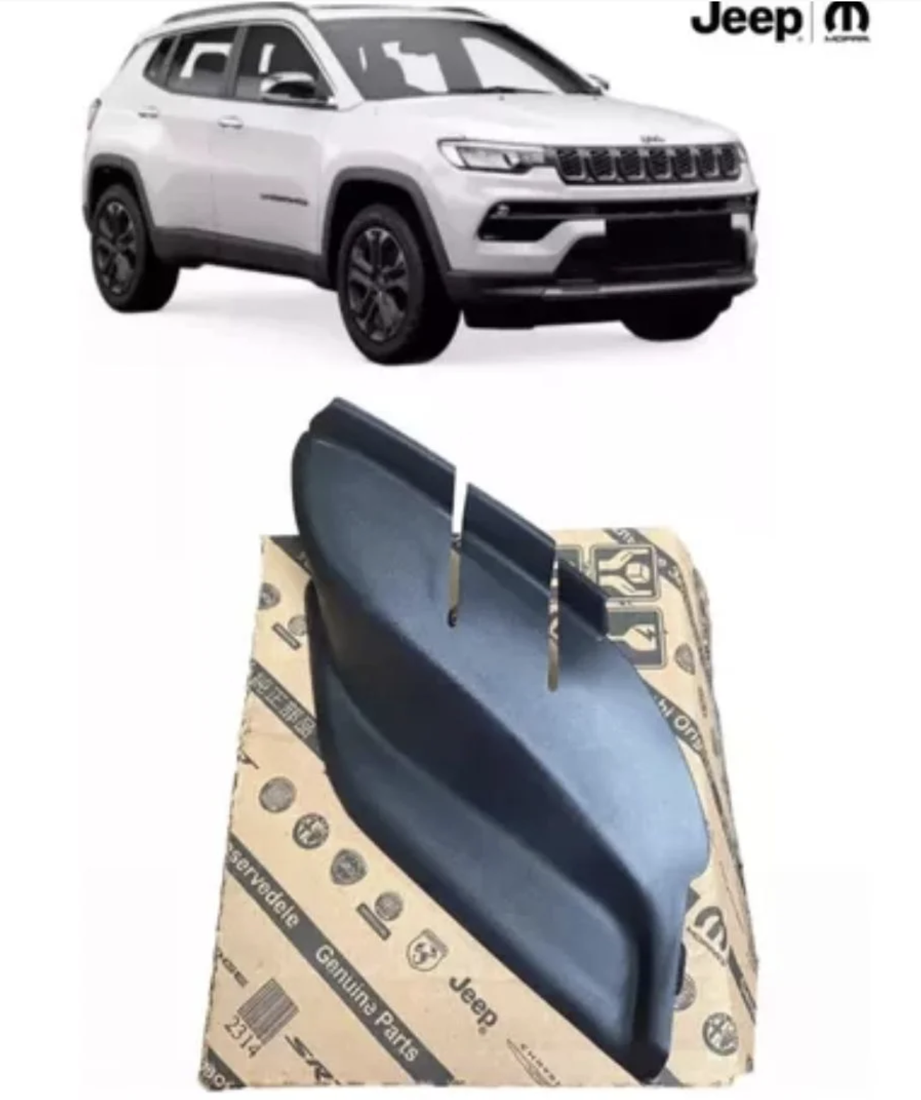 Jeep Compass Ön Sağ Cam Alt Hava Muhafazası 53223828