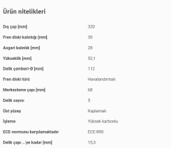 Audi Ön Fren Disk BOSCH 0986479753 : 8R0615301