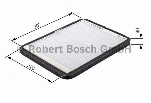 BOSCH 1987432364 Polen Filtresi  A1638350047