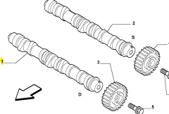 Fiat Egzoz Eksantrik Mili OPAR 46823507 / 46823508