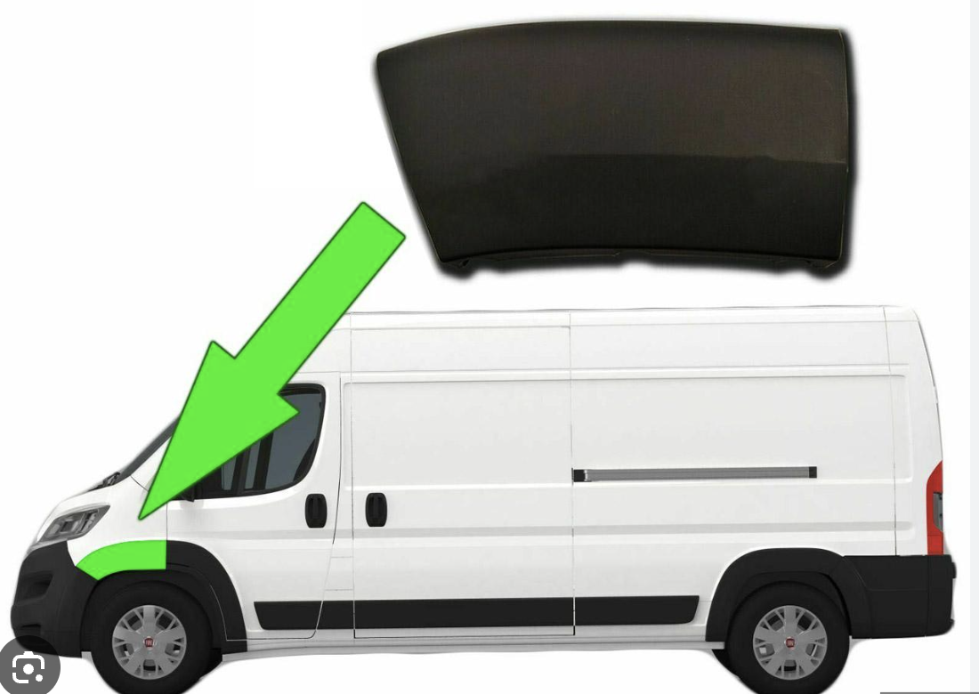 Ducato Boxer Jumper Ön Sol Çamurluk Çıtası Ricambi 735684320