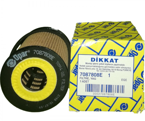 OPAR 7087808E Yağ Filtresi