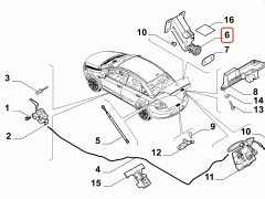 Fiat Egea Bagaj Kilit Karşılığı OPAR 59116619