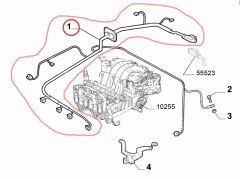 Fiat 500L Enjeksiyon Tesisatı ( Benzinli ) OPAR 46352594