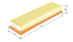 BOSCH 0986TF0117 Hava Filtresi 	1444.TL