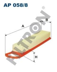 FILTRON AP058/8 Hava Filtresi 13717534825