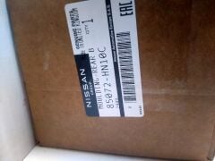 Nissan Qashqai J12 Arka Sol Tampon Kaplama ( Siyah ) 85072HN10C