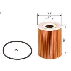 BOSCH F026407076 Mercedes Yağ Filitresi A6291800109