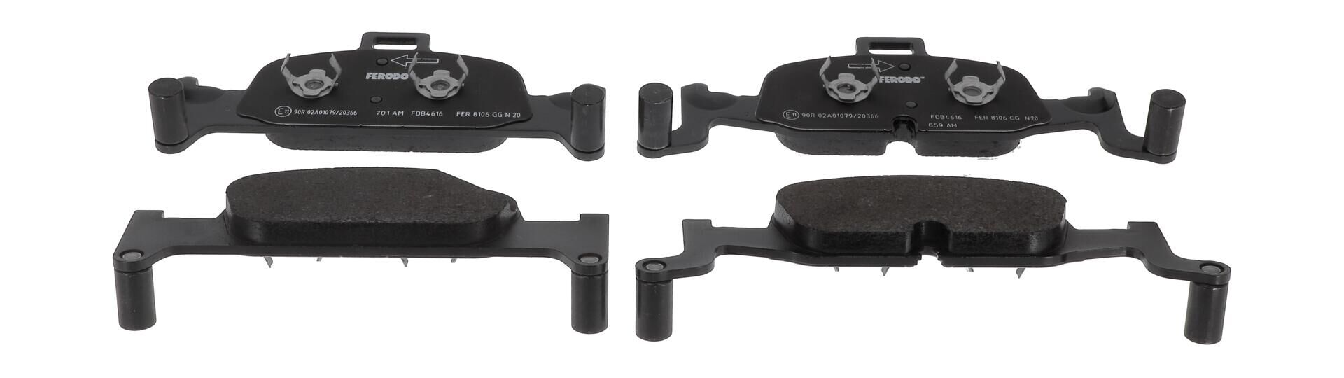 FERODO FDB4616 AUDI A4 Ön Fren Balatası 8W0698151L