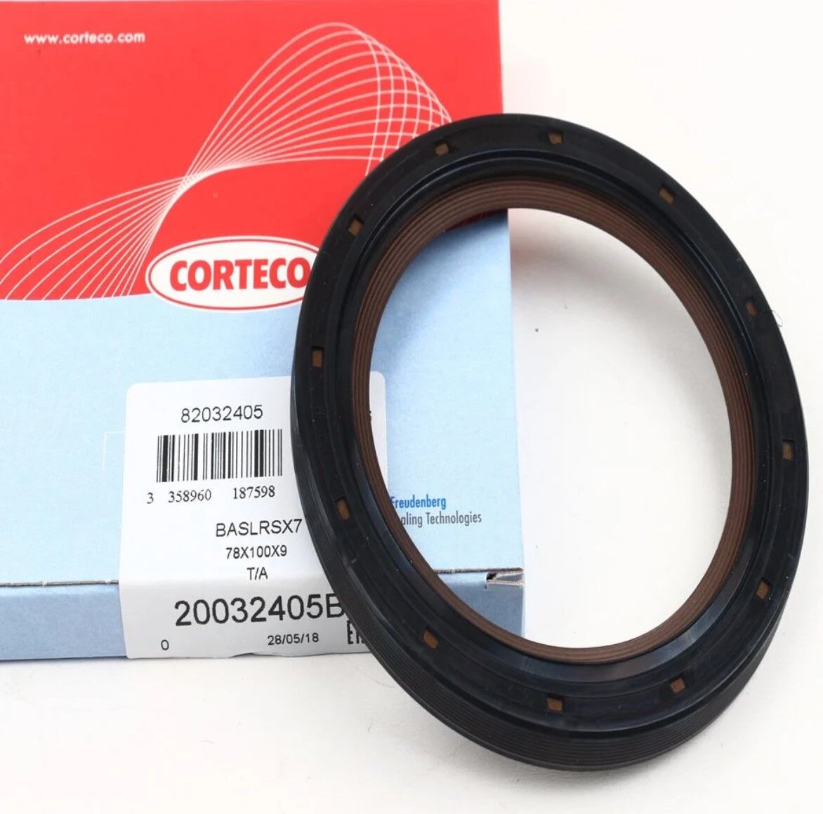 CORTECO 82032405 Arka Krank Keçesi 55180937