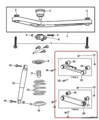 Cherokee Arka Denge Kolu K52088682AB : K52088682AC
