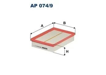 FILTRON AP 074/9 Hava Filtresi KV61 9601 AA