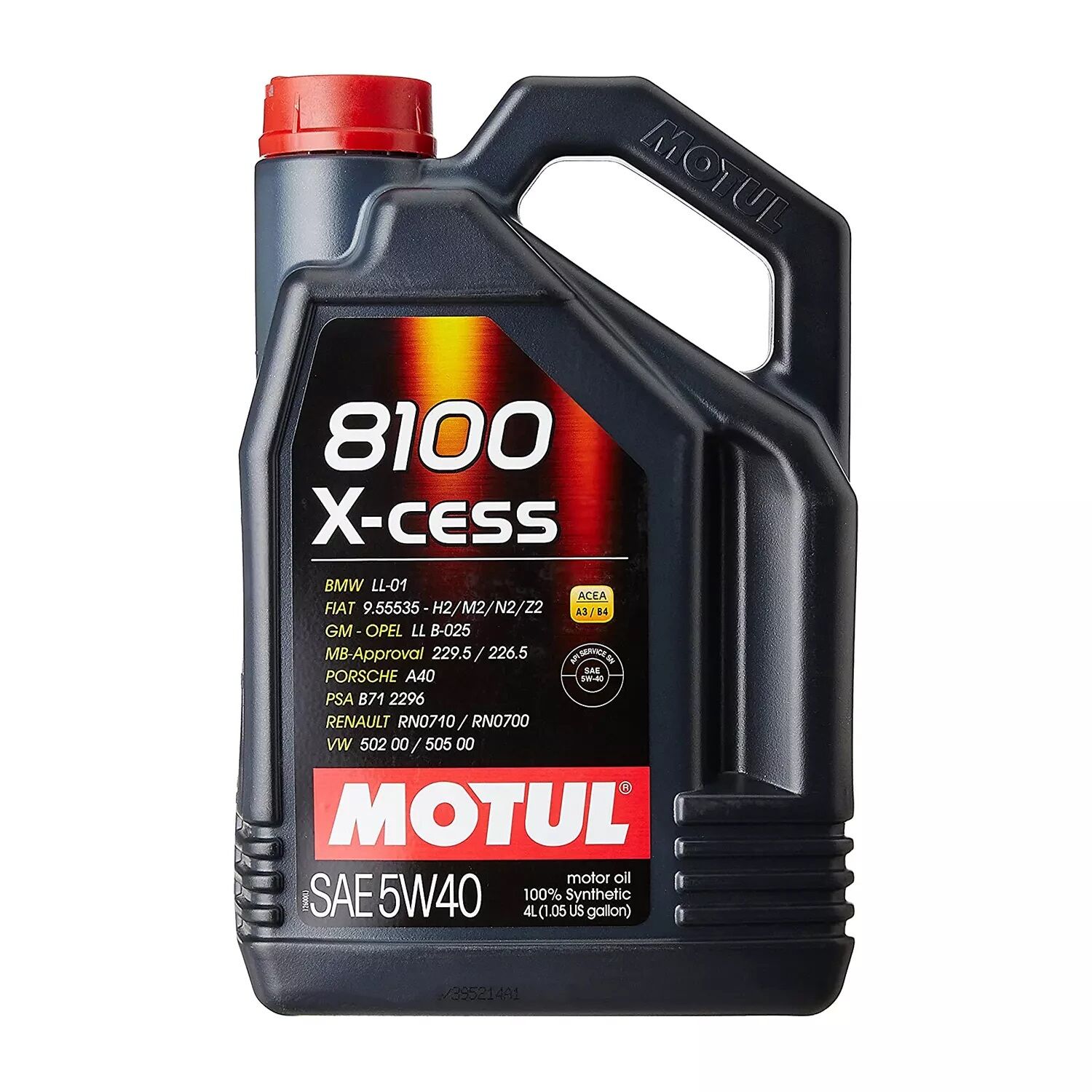 MOTUL 8100 X-CESS 5W40 4 LT