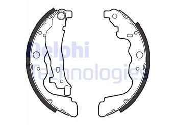 CLIO IV Fren Pabuçlu Balata Arka DELPHI LS2022 / 7701210109