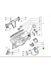 FIAT Fiorino Ön Konsol 735530458