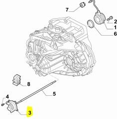 FIAT 1.6 Multijet Debriyaj Aktivatörü 46347341
