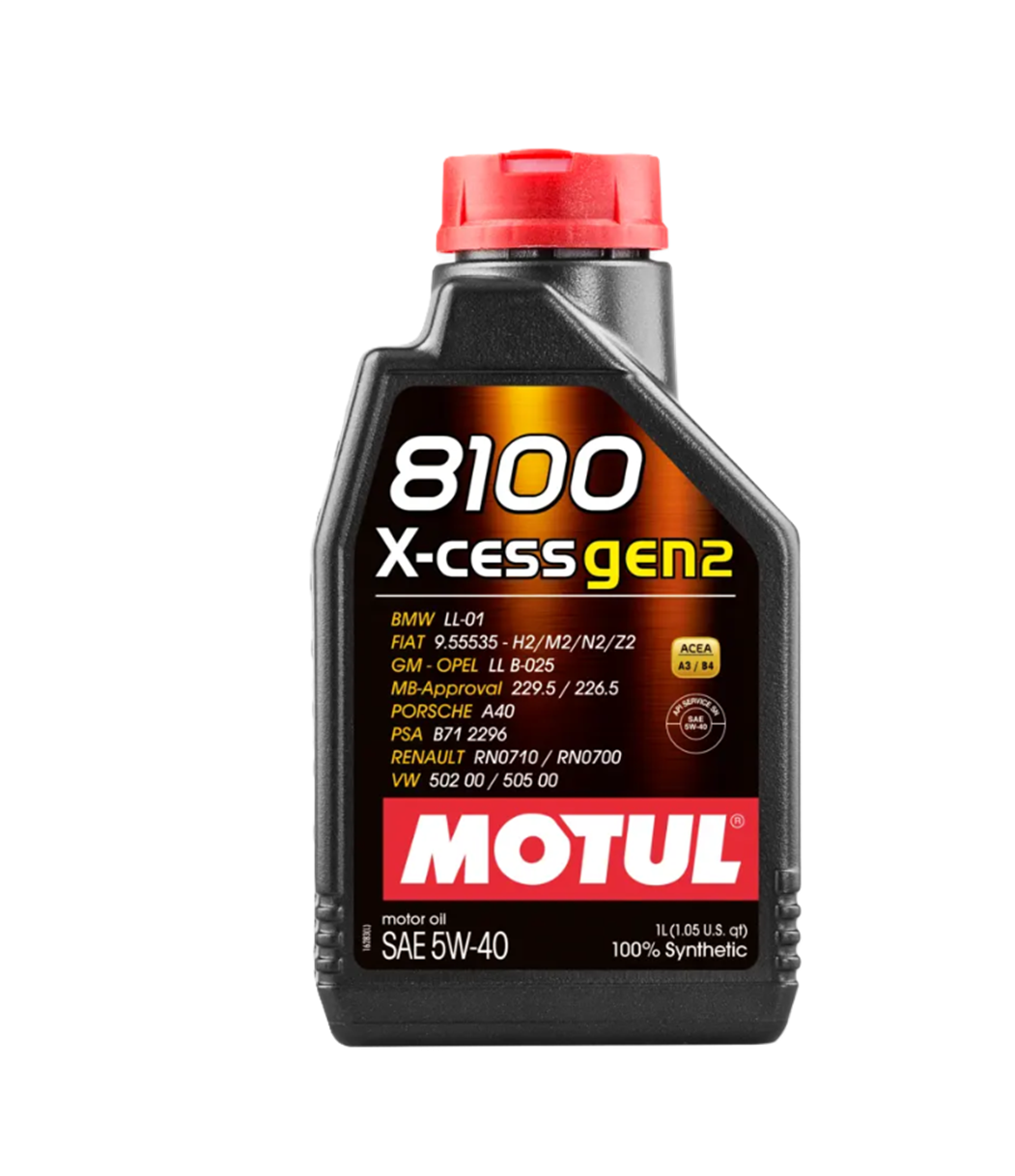 MOTUL 8100 X-Cess Gen2 5W/40 1 Lt