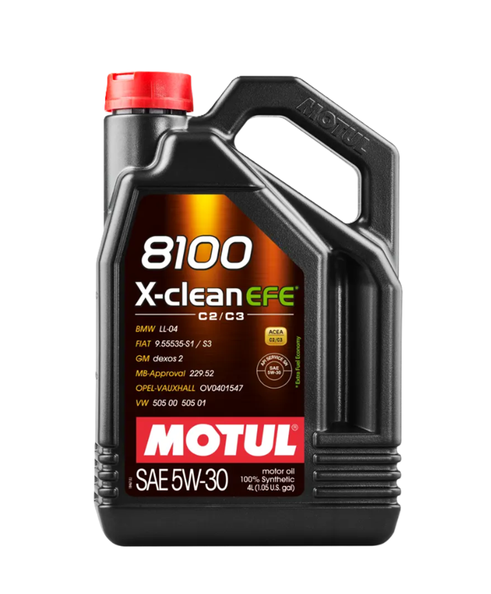 MOTUL 8100 X-Clean EFE 5W30 Motor Yağı  4Lt