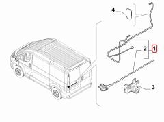 Ducato Jumper Boxer 5. Kapı Elektrik Tesisatı 1395818080