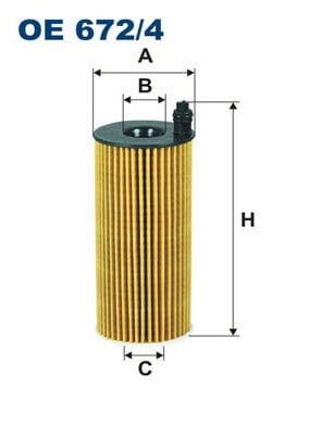 FILTRON OE672/4 Yağ Filtresi BMW 11428507683