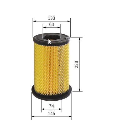 Hava Filtresi Bosch F026400199