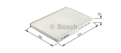 BOSCH Karbonlu Polen Filtresi - 1987432380