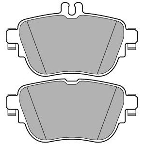 MERCEDES Arka Fren Balata DELPHI LP3262 / A0004209700