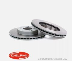 DELPHI BG4257 Mitsubishi L200 Ön Fren Diski MN102276