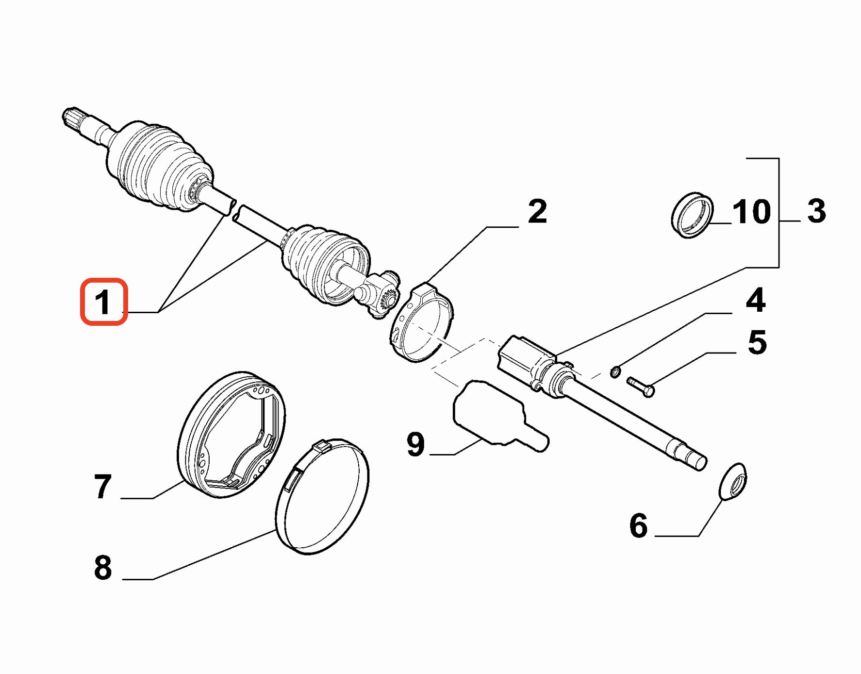 Fiat Egea Sol Aks Mili OPAR 52062144