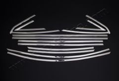 OMSA 2608146 Ford Focus 3 HB Krom Cam Çerçevesi