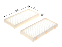 BOSCH Polen Filtresi - 1987435046
