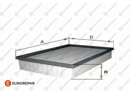 EUROREPAR 1682269080 Hava Filtresi 5Q0129620B