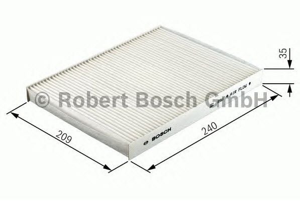 FOCUS/C-MAX Aktif Karbonlu Polen Filtresi Bosch 1987432409