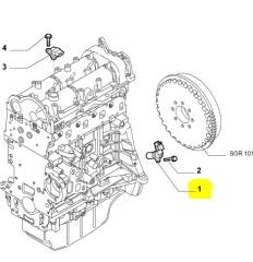 Fiat Alfa Romeo Grank Sensör 73502752