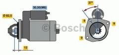BOSCH 1986S00699 Doblo Marş Motoru 46800159