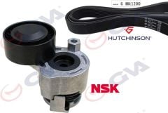 GVA 59A1110 CLIO 3 Alternatör Gergı Kıtı (Kütüklü) 7701476476 / 117203694R