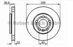 VW GOLF IV ÖN FREN DİSK 0986478853